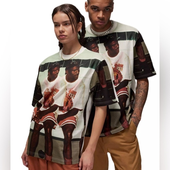 Nike Air Jordan Flight Heritage Michael Jordan T-Shirt Size Large - Picture 2 of 8